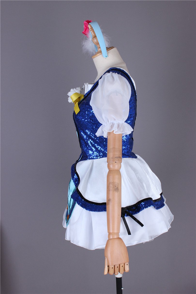 国木田花丸 WATER BLUE NEW WORLD コスプレ Lサイズ 国木田花丸 WATER BLUE NEW WORLD コスプレ Lサイズ